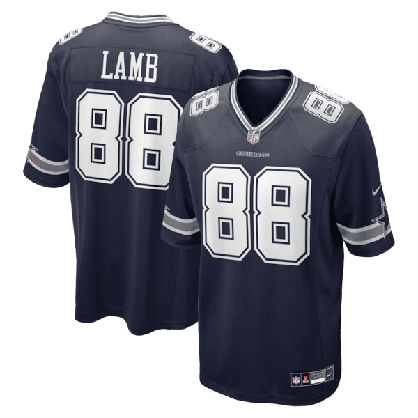CeeDee Lamb Alternate Game Team Jersey Navy 2
