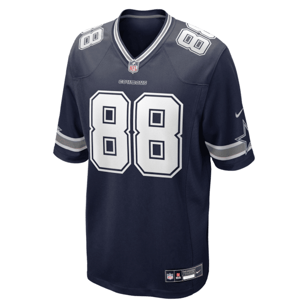 CeeDee Lamb Alternate Game Team Jersey Navy 3