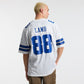 CeeDee Lamb Game Jersey White 4