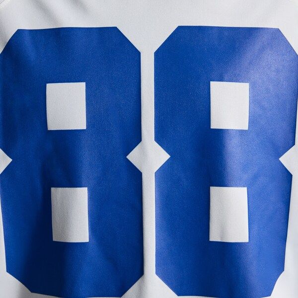 CeeDee Lamb Game Jersey White 10