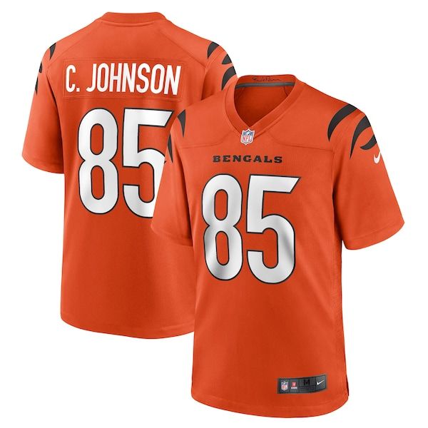 Chad Johnson Retired Player Alternate Game Jersey Orange 2