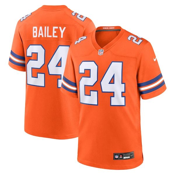Champ Bailey Alternate Game Jersey Orange 2