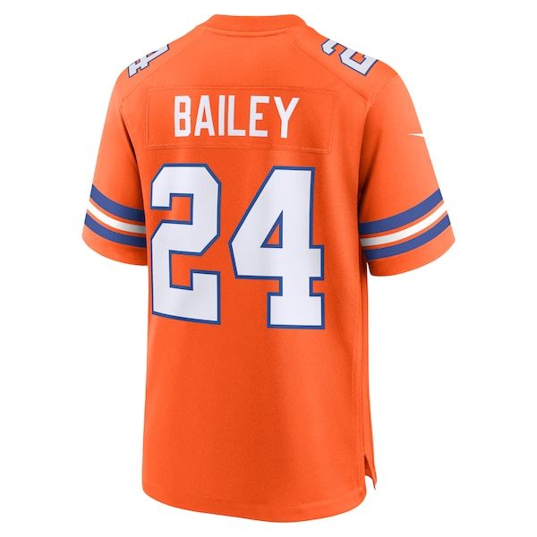 Champ Bailey Alternate Game Jersey Orange 4