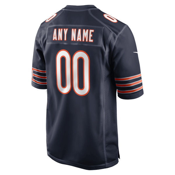 Custom Game Jersey Navy 4