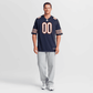 Custom Game Jersey Navy 8