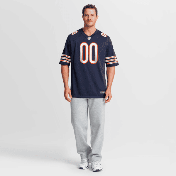 Custom Game Jersey Navy 8