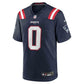 Christian Gonzalez Game Jersey Navy 3