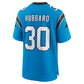 Chuba Hubbard Alternate Game Jersey Blue 4