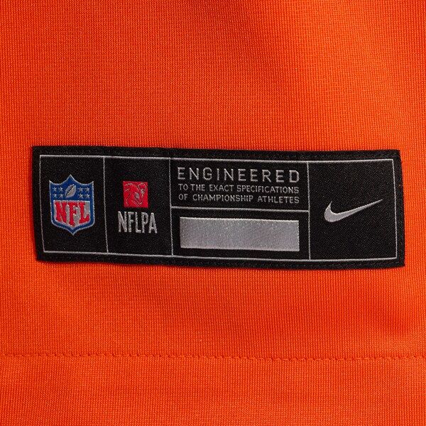 Alternate Game Custom Jersey Orange 7