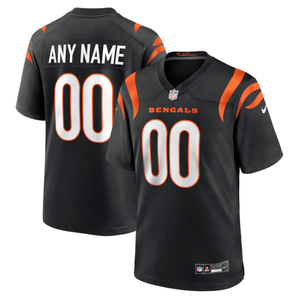 Custom Game Jersey Black 2