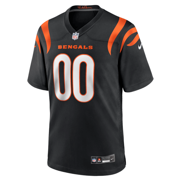 Custom Game Jersey Black 3