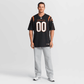Custom Game Jersey Black 8