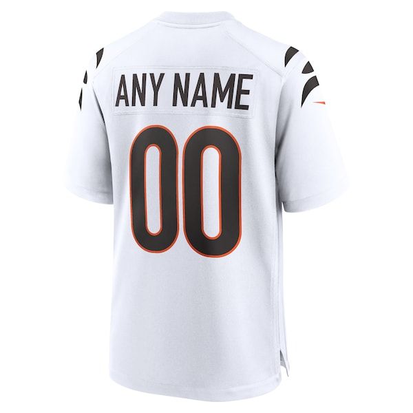 Custom Game Jersey White 4