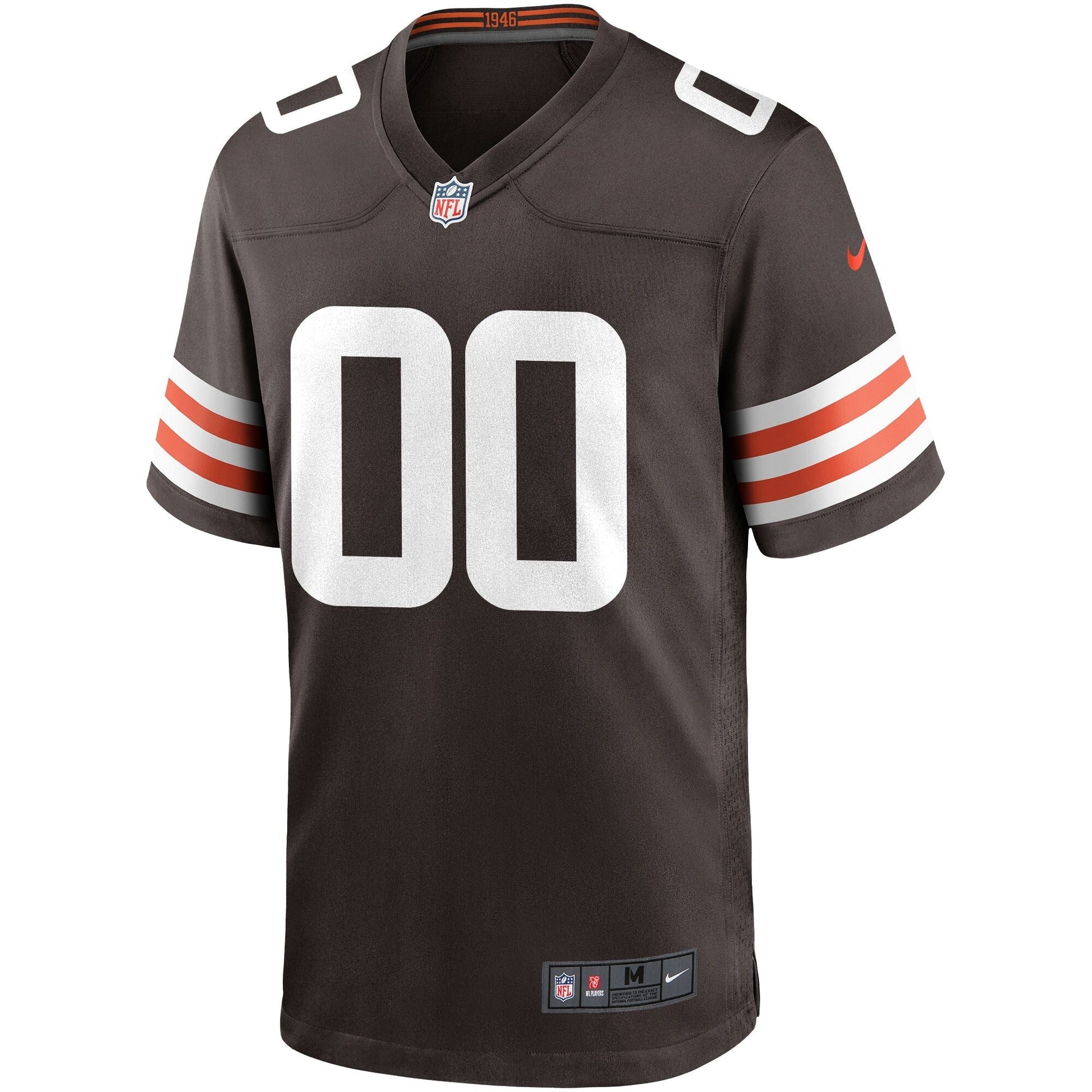 Cleveland Browns Custom Game Jersey - Brown 2