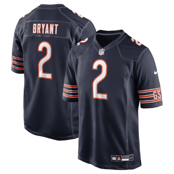 Coby Bryant Team Game Jersey Navy 2