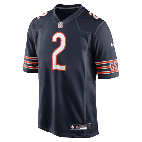 Coby Bryant Team Game Jersey Navy 3