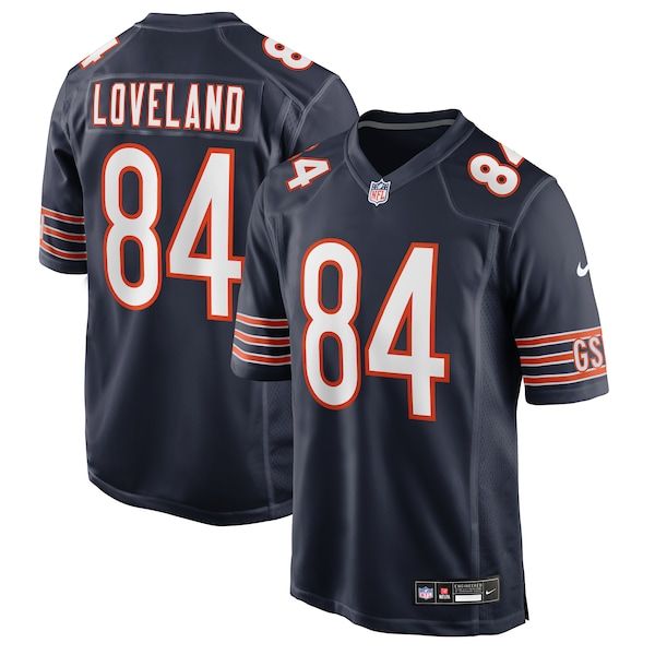 Colston Loveland Game Jersey Navy 2