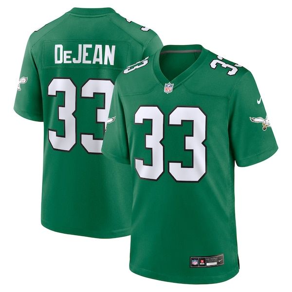 Cooper DeJean Alternate Game Jersey Kelly Green 2