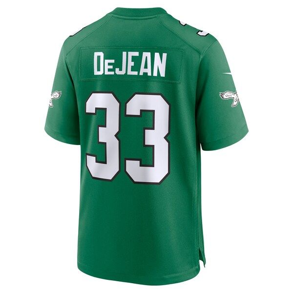 Cooper DeJean Alternate Game Jersey Kelly Green 4