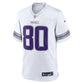 Cris Carter Alternate Retired Player Game Jersey White 3