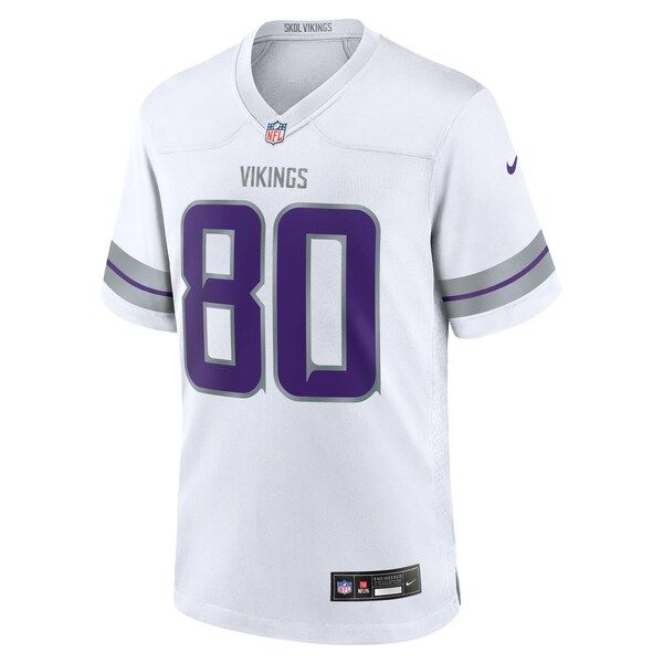 Cris Carter Alternate Retired Player Game Jersey White 3