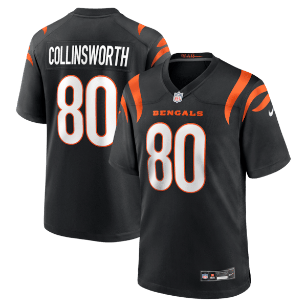 Cris Collinsworth Team Retired Player Game Jersey Black 2