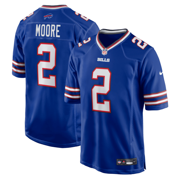 D.J. Moore Game Jersey Royal 2