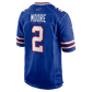 D.J. Moore Game Jersey Royal 4