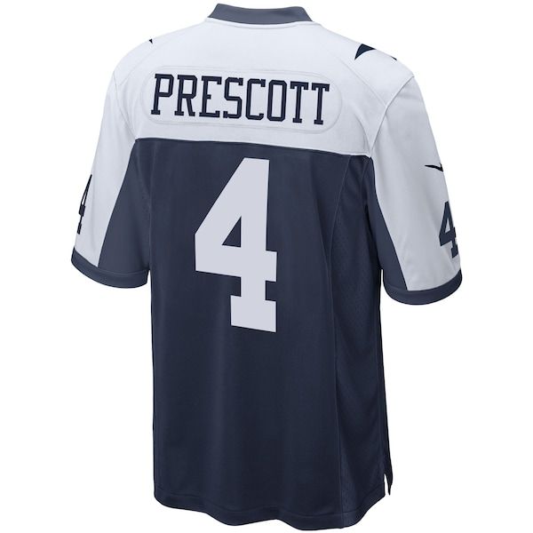 Dak Prescott Alternate Game Jersey Navy 4