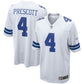 Dak Prescott Game Jersey White