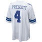 Dak Prescott Game Jersey White 4