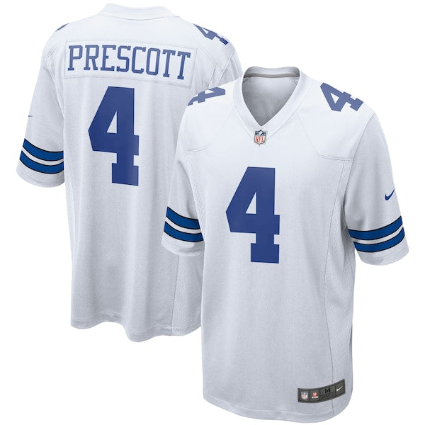 Dak Prescott Game Jersey White 5