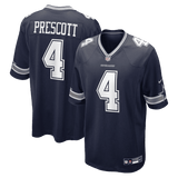 Dak Prescott Game Team Jersey Navy