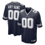 Custom Game Jersey Navy