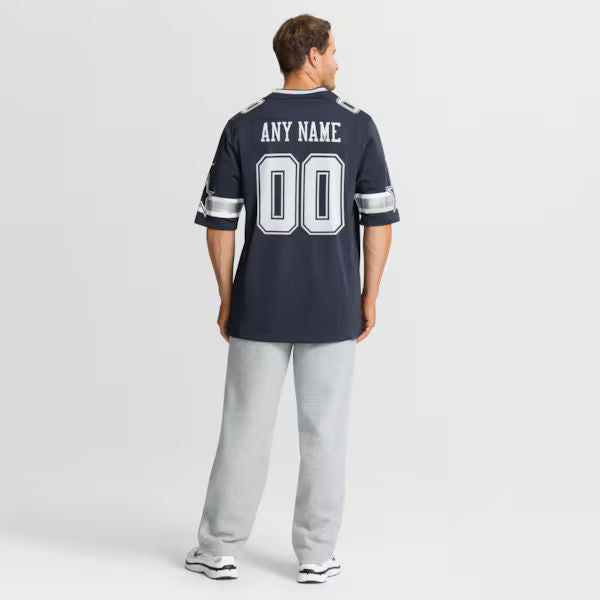 Custom Game Jersey Navy 9