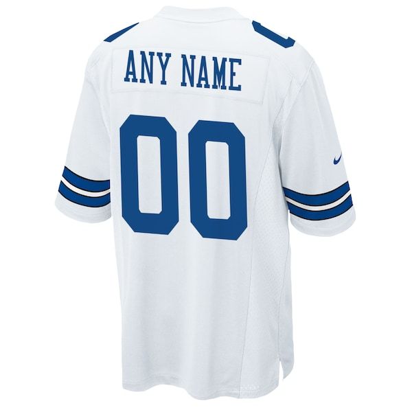 Custom Game Jersey White 4