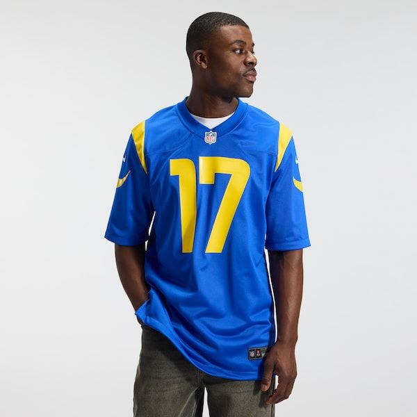Davante Adams Game Jersey Royal 3
