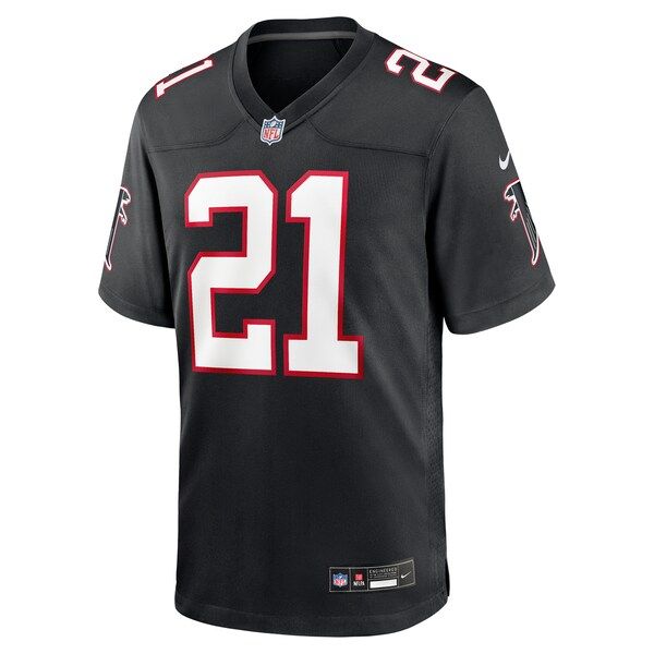Deion Sanders Alternate Game Jersey Black 3