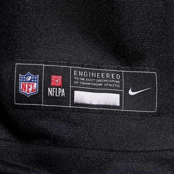 Deion Sanders Alternate Game Jersey Black 7