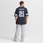 Deion Sanders Team Retired Player Game Jersey Navy 9