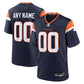 Alternate Mile High Collection Custom Game Jersey Navy