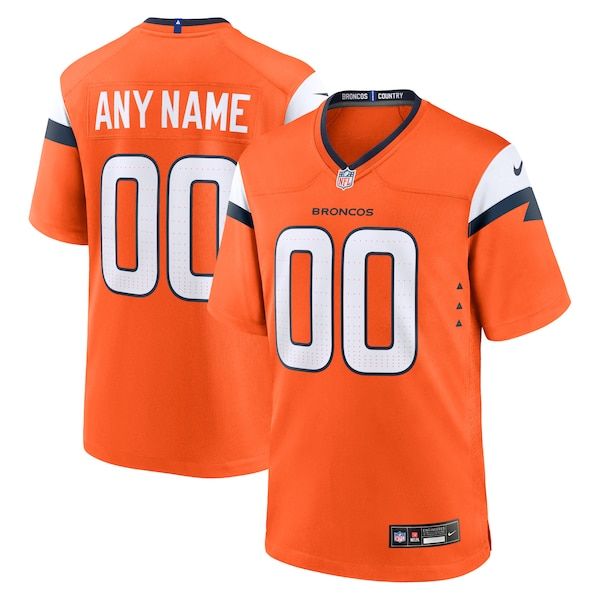 Custom Game Jersey Orange 2