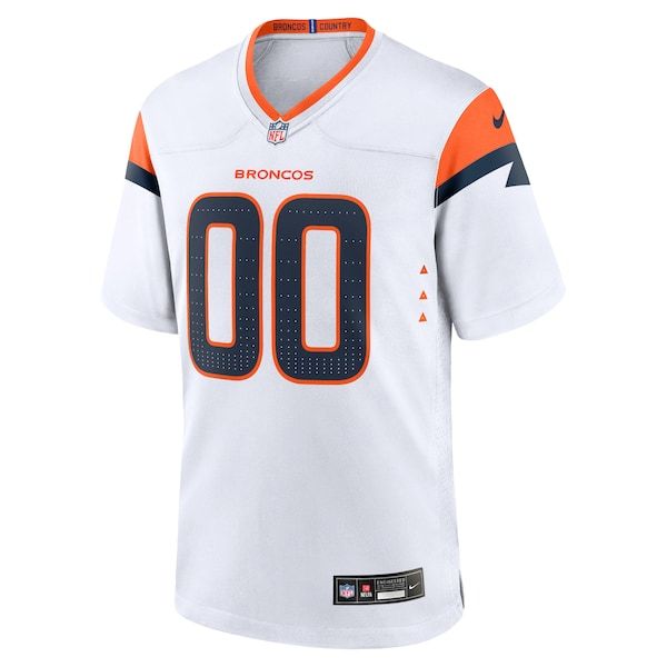 Custom Game Jersey White 3