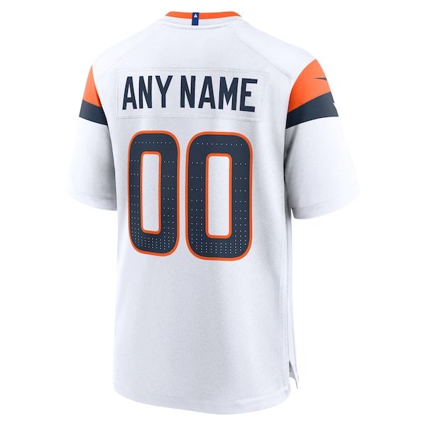 Custom Game Jersey White 4