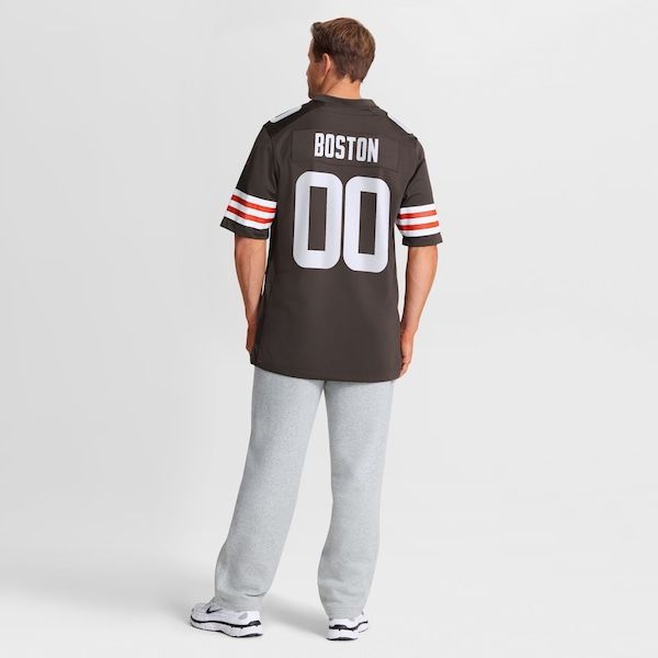 Denzel Boston Game Jersey Brown 6