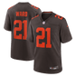 Denzel Ward Alternate Alpha Dawg Game Jersey Brown