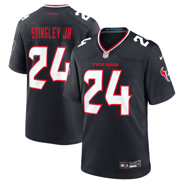 Derek Stingley Jr. Game Jersey Navy 2