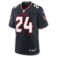 Derek Stingley Jr. Game Jersey Navy 3
