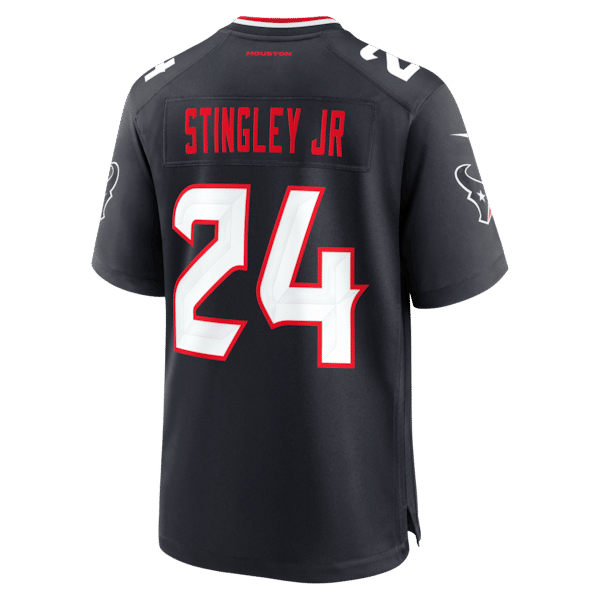 Derek Stingley Jr. Game Jersey Navy 4