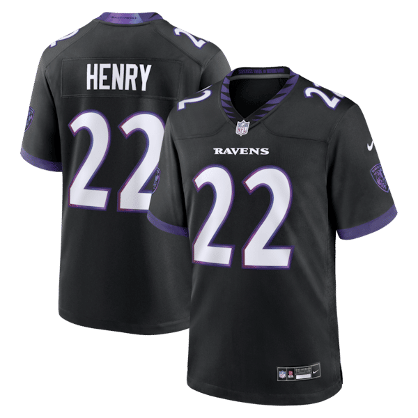 Derrick Henry Alternate Game Jersey Black 2